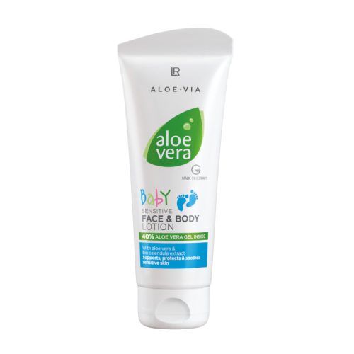 Aloe vera baba arc és testápoló