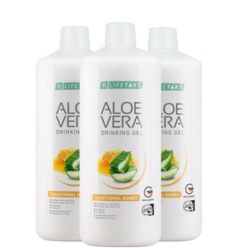 4 hónapos Egészségprogram Aloe Vera mézes  ivógél 3 liter / hónap