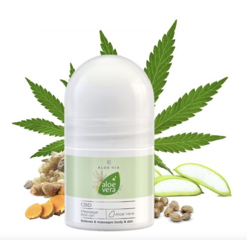 Aloe vera CBD roll-on