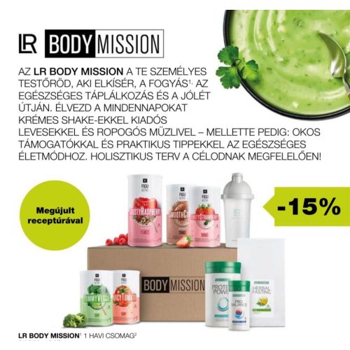 LR BODY MISSION  1 havi csomag